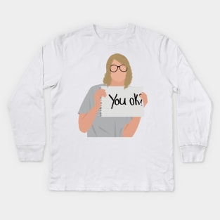 you belong with me you ok okay meme fan art Kids Long Sleeve T-Shirt